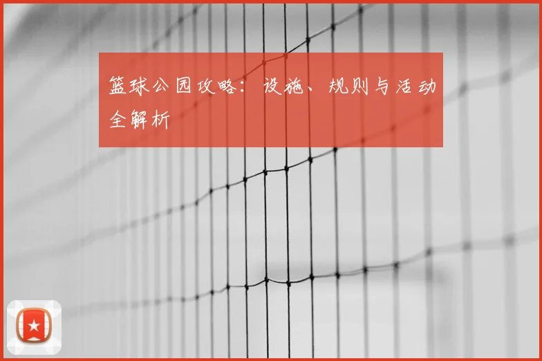 篮球公园攻略：设施、规则与活动全解析