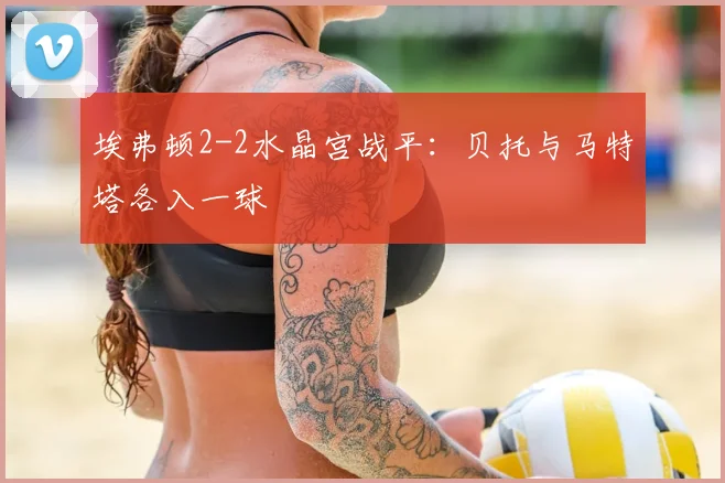 埃弗顿2-2水晶宫战平：贝托与马特塔各入一球